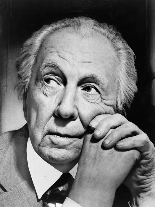 Portrait of Frank Lloyd Wright