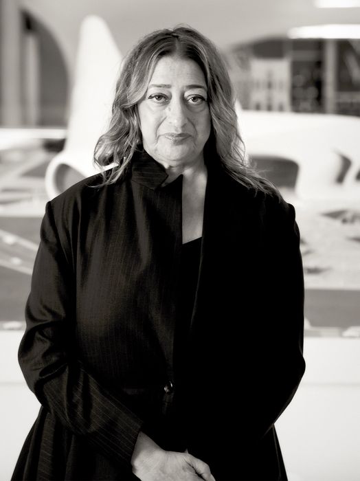 Portrait of Zaha Hadid